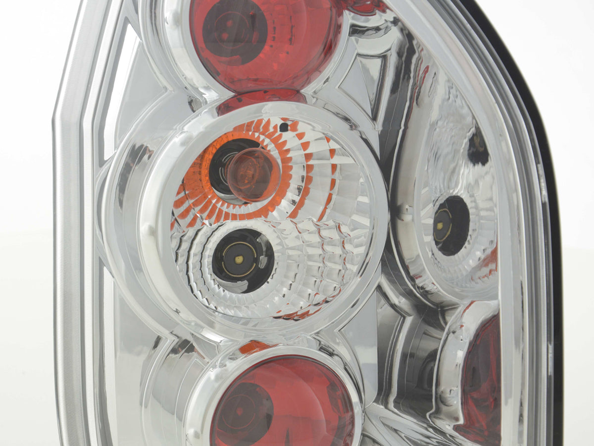 Rückleuchten Set Peugeot 106 Typ 1C 1A 92-95 chrom Rückleuchten Set Peugeot 106 Typ 1C 1A 92-95 chrom